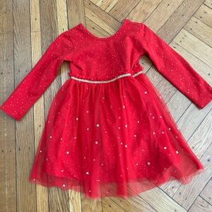 Hanna Andersson Red Holiday Dress - 2T